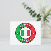 Napoli Italia Briefkaart (Staand voorkant)