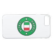 Napoli Italia Case-Mate iPhone Case (Achterkant (Horizontaal))