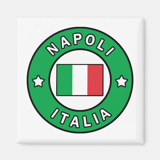 Napoli Italia Magneet (Voorkant)