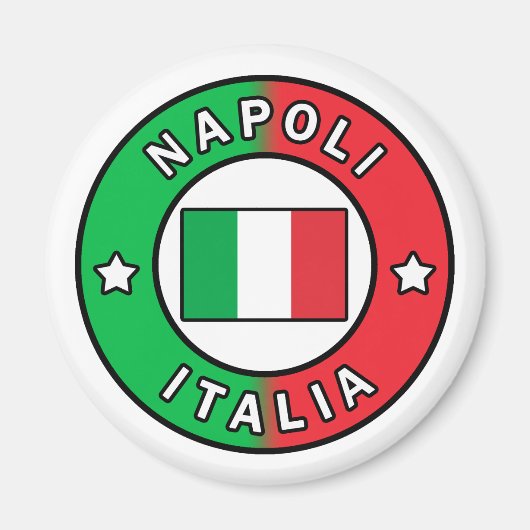 Napoli Italia Magneet (Voorkant)