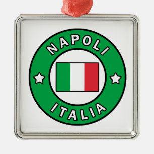 Napoli Italia Metalen Ornament