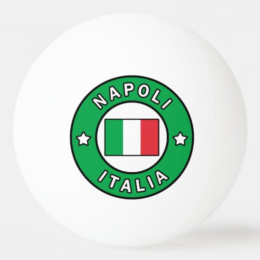 Napoli Italia Pingpongbal (Voorkant)