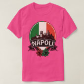 Napoli Italia Retro Italiaanse Regio Design 2 T-shirt (Design voorkant)