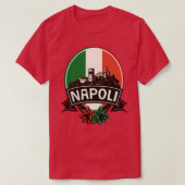 Napoli Italia Retro Italiaanse regio Design 3 T-shirt (Design voorkant)