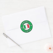 Napoli Italia Ronde Sticker (Envelop)