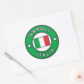 Napoli Italia Ronde Sticker (Envelop)