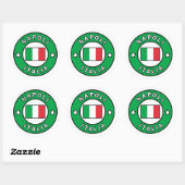 Napoli Italia Ronde Sticker (Vel)