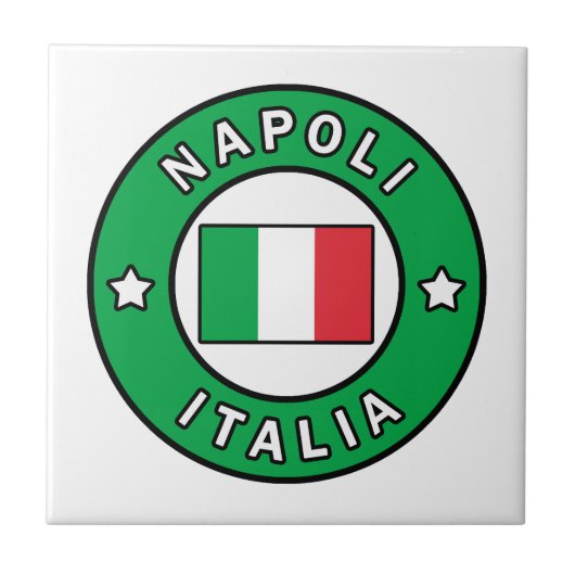 Napoli Italia Tegeltje (Voorkant)
