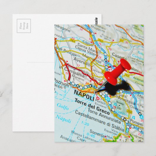 Napoli, Italië Briefkaart (Voorkant / Achterkant)
