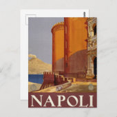 Napoli, Italië Briefkaart voor reizen (Voorkant / Achterkant)