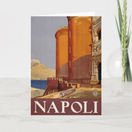  Napoli Italië Italië Briefkaart reizen (Voorkant)