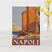  Napoli Italië Italië Briefkaart reizen (Gele Bloem)