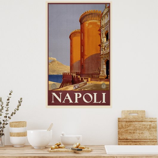 Napoli, Italië Poster (Keuken)