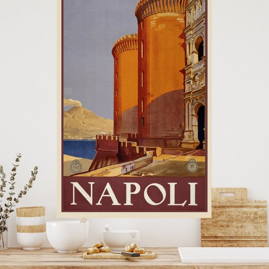 Napoli Italië Poster (Keuken)