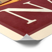 Napoli, Italië Poster van de Vintage Travel (Hoek)