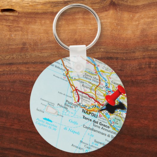 Napoli, Italië Sleutelhanger (Voorkant)