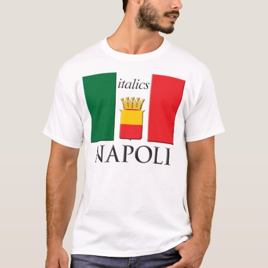 Napoli Italië T Shirt (Voorkant)
