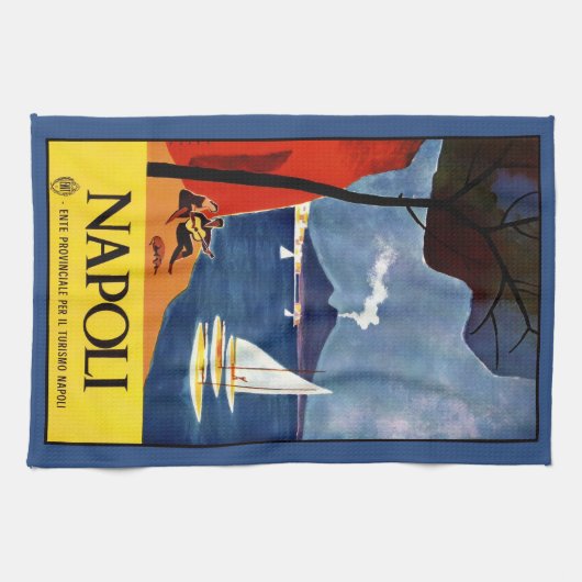  Napoli Italië Theedoek (Horizontaal)