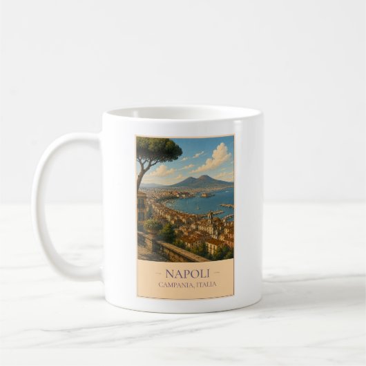 Napoli, Italië – Vintage Reis Mok (Links)