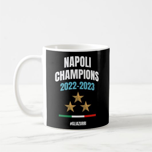 Napoli Kampioenen 2022-2023 Koffiemok (Links)