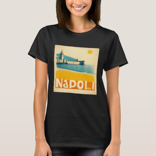 Napoli – Limited Edition, tijdloze stijl T-shirt (Voorkant)