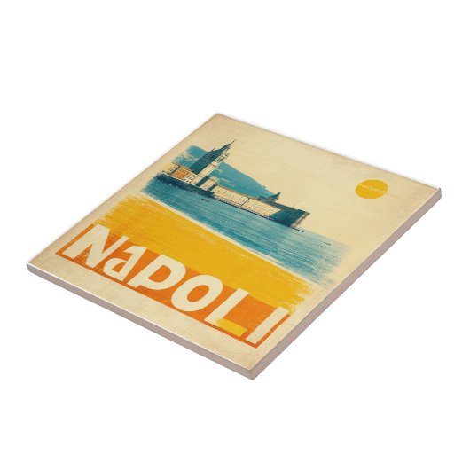 Napoli – Limited Edition, tijdloze stijl Tegeltje (Zijkant)