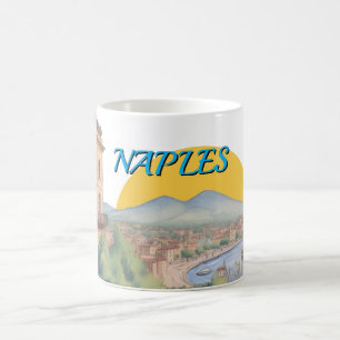 Napoli mok – Vesuvio Skyline koffiekop Souvenir