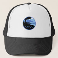 Napoli Mount Vesuvius - Retro Napels Italië