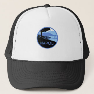 Napoli Mount Vesuvius - Retro Napels Italië Trucker Pet