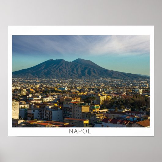 Napoli / Napels Italië Poster (Voorkant)