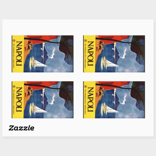  Napoli Napels Italië stickers (Vel)