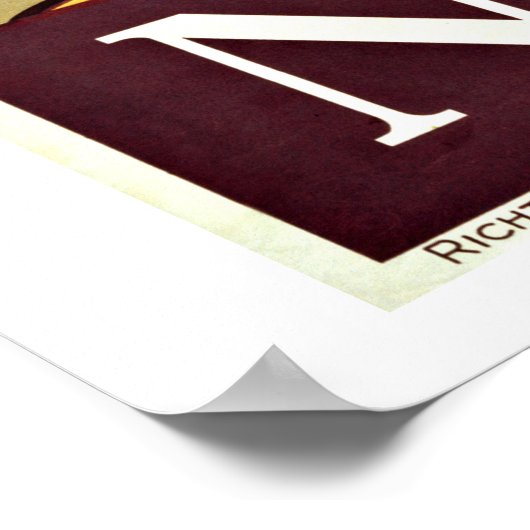 Napoli Napels Italië Vintage Travel Poster (Hoek)