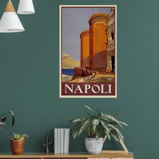  Napoli | Reizen Poster (Woonkamer 1)