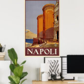  Napoli | Reizen Poster (Thuiskantoor)