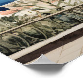 Napoli Serenity: Digitale Waterverf Art Prints (Hoek)