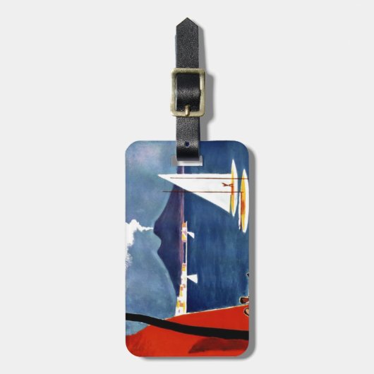  Napoli Travel Love Romance Bagagelabel (Voorkant verticaal)