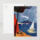  Napoli Travel Love Romance Briefkaart (Voorkant / Achterkant)