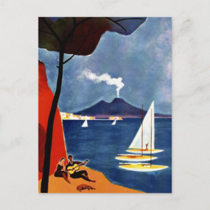  Napoli Travel Love Romance Briefkaart