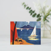  Napoli Travel Love Romance Briefkaart (Staand voorkant)