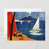  Napoli Travel Love Romance Briefkaart (Voorkant / Achterkant)