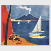  Napoli Travel Love Romance Cadeaupapier (Vlak)