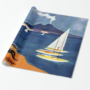 Napoli Travel Love Romance Cadeaupapier