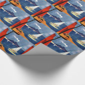  Napoli Travel Love Romance Cadeaupapier (Hoek)