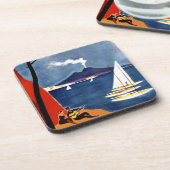  Napoli Travel Love Romance Onderzetter (Linkerzijde)