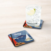  Napoli Travel Love Romance Onderzetter (Rechterzijde)