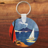  Napoli Travel Love Romance Sleutelhanger (Voorkant)