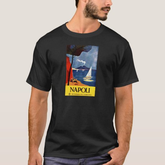  Napoli Travel Love Romance T-shirt (Voorkant)
