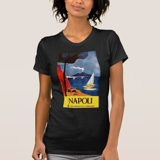  Napoli Travel Love Romance T-shirt (Voorkant)