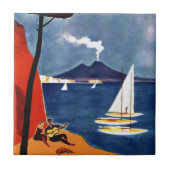  Napoli Travel Love Romance Tegeltje (Voorkant)