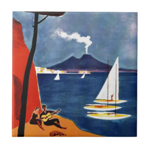 Napoli Travel Love Romance Tegeltje